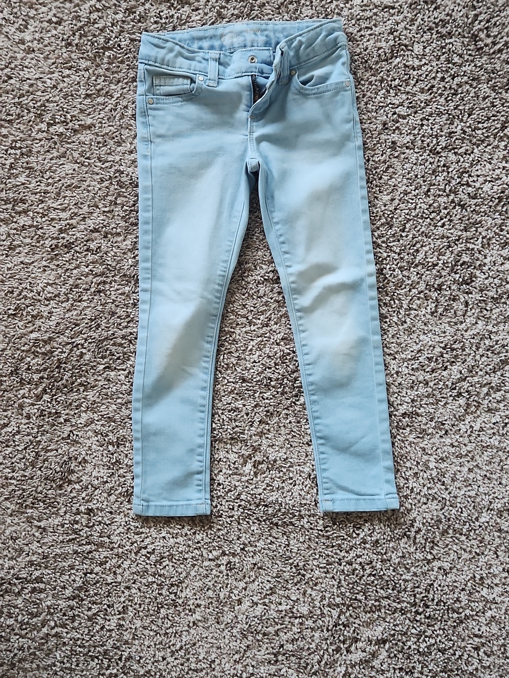 Light Blue Kids Skinny Jeans